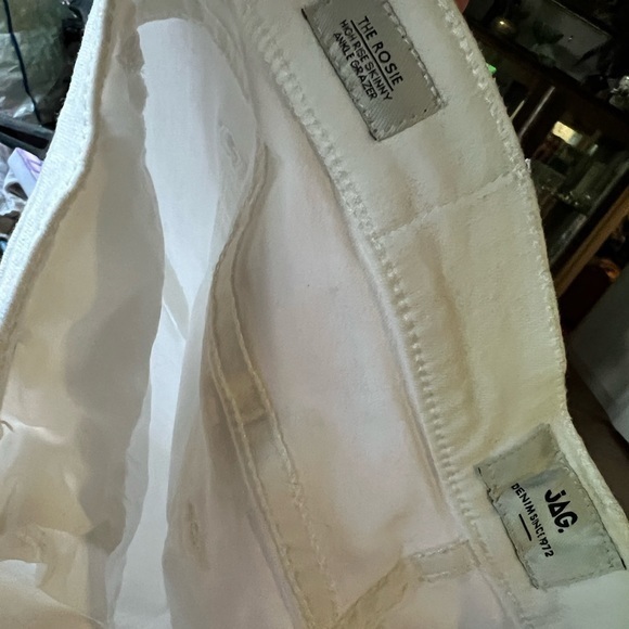 Jag Rosie White Stretch Jeans Size 16 - Picture 2 of 3